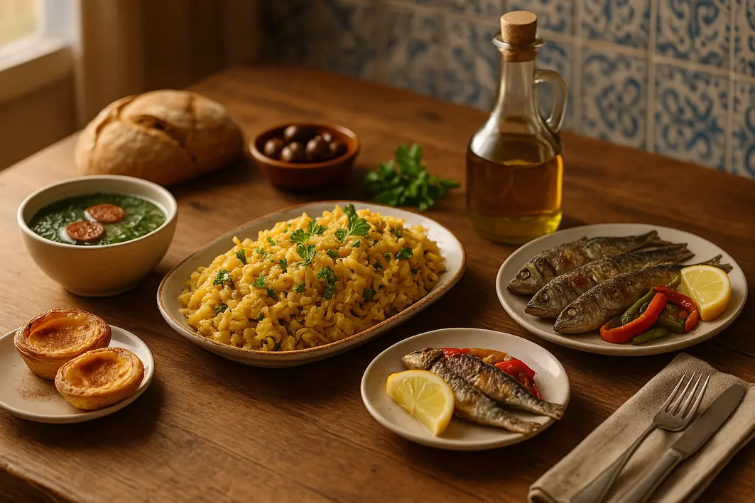 Receitas portuguesas tradicionais para saborear em casa