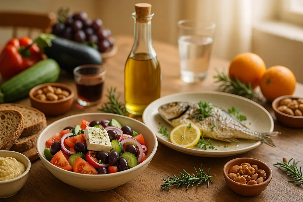 Dieta Mediterrânica: benefícios para a sua saúde e bem-estar